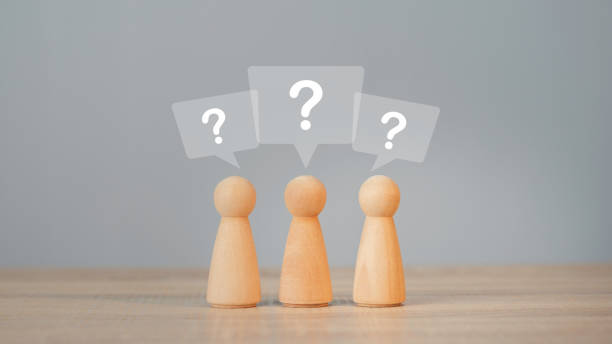 istock Question mark in text box, What is your reason concept. Business answer and analysis, problem ask, interrogation, Leader brainstorming,  research information with copy space on grey background. 1500324696