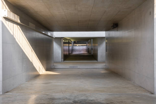 istock Concrete pedestrian underpass passing under the train station in Mendrisio, Switzerland 1500333479