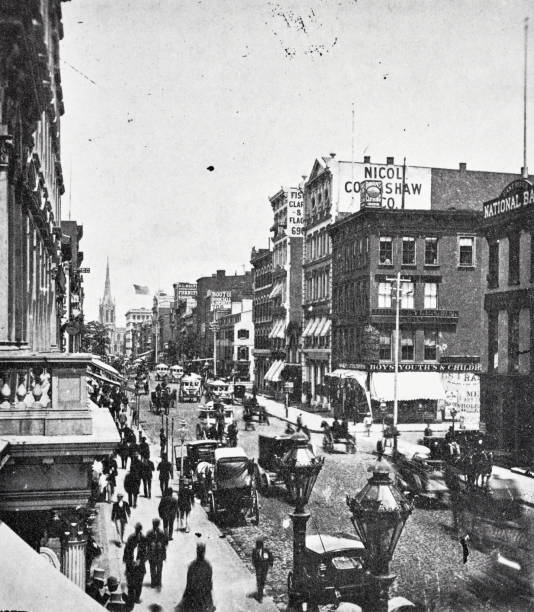istock New York City, Broadway from below Great Jones street, 1880 1500345910
