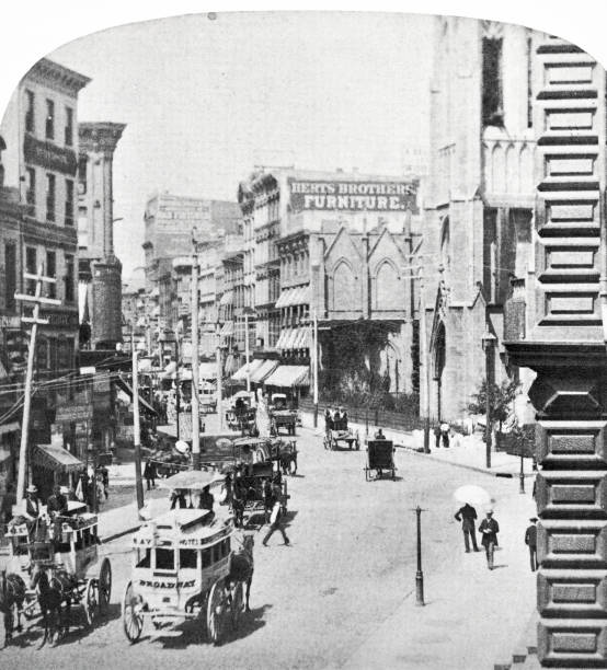 istock New York City, Broadway at Grace church, 1880 1500347938