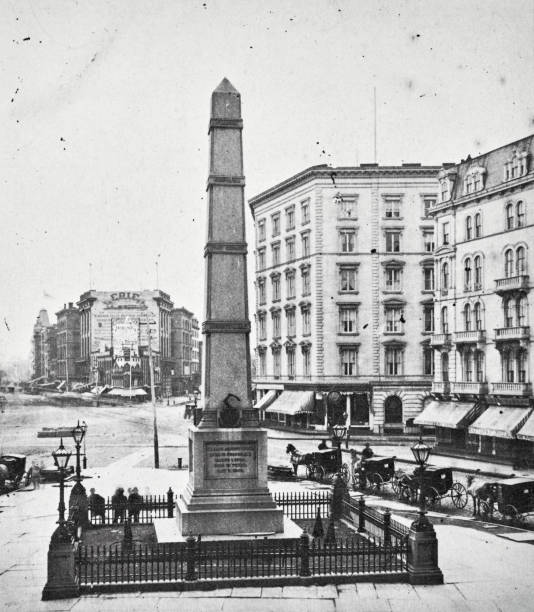 istock New York City, The Worth monument, Madison square, 1880 1500349913