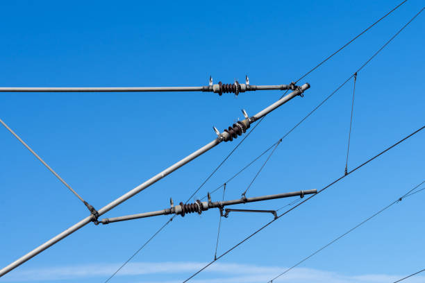 istock Low angle view of electricity pylon 1500352257