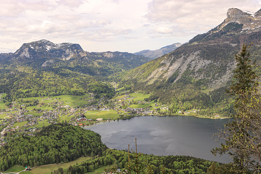 Altaussee With Sandling (1717m) And Loser (1837m)