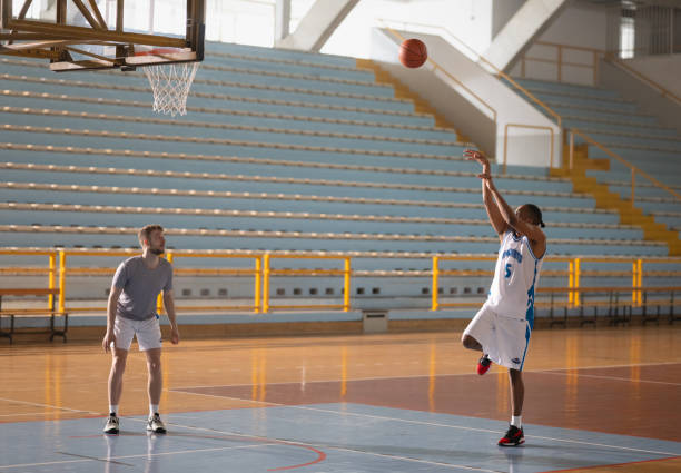 istock Playing Basketball One-On-One 1500366276
