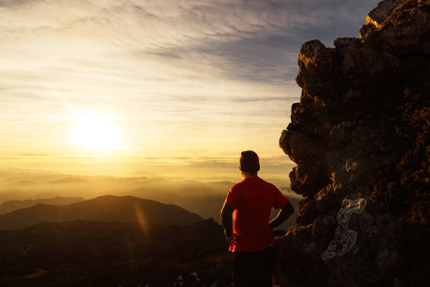 istock hiking and climbing in the mountains 1500372503