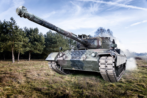 German tank Leopard 1A