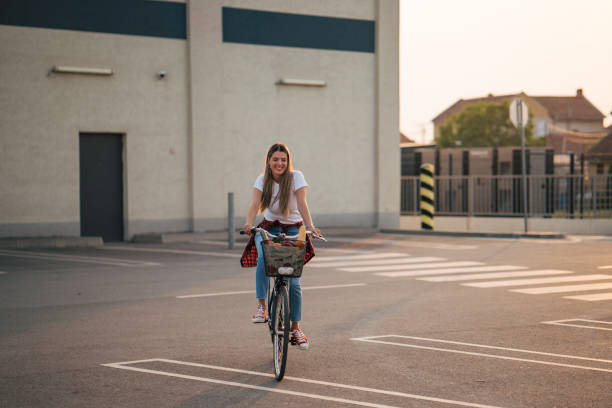 istock Girl riding a bike 1500380336