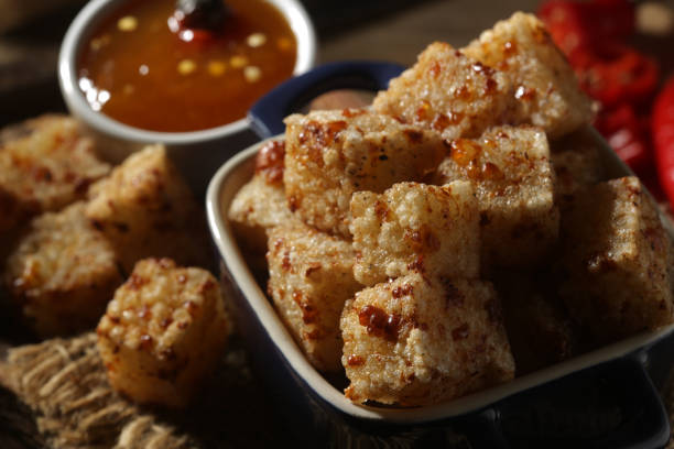 istock Tapioca dadinhos, snacks made from tapioca, coalho cheese dadinhos 1500382369