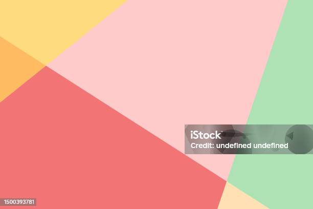 Overlapping Copy Design Vector Geometric Background With Copy Space Simple Design In Overlap ...