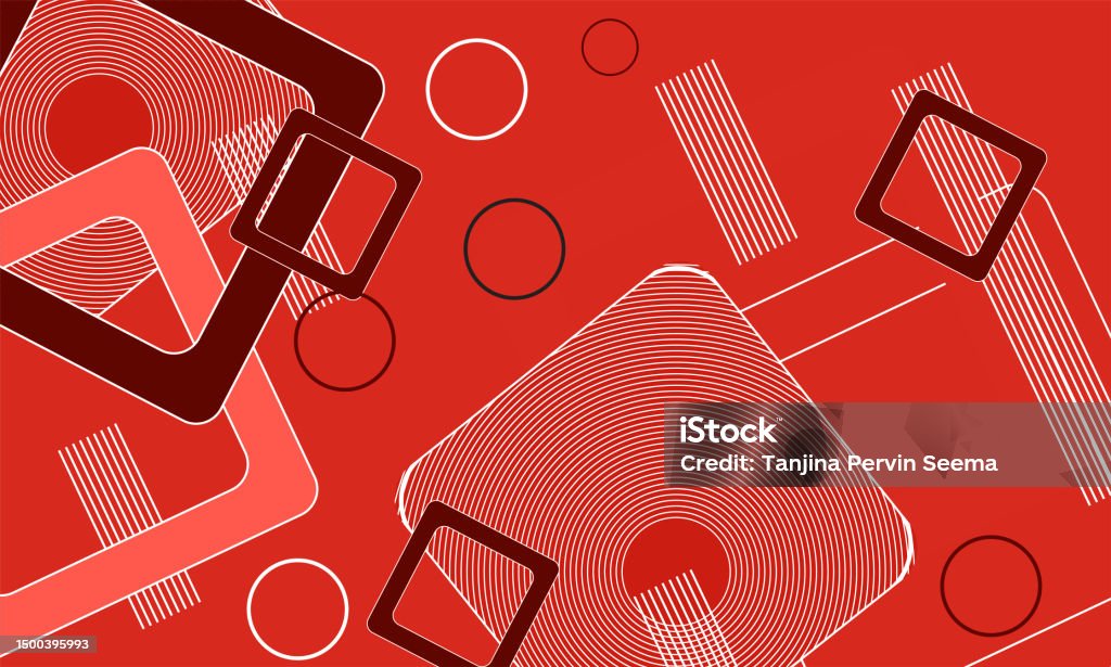 Abstrak Warnawarni Template Banner Dengan Warna Gradien Desain Bentuk