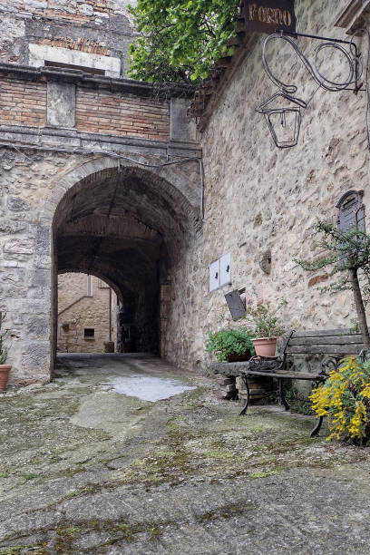 An ancient medieval village in Umbria (Italy)