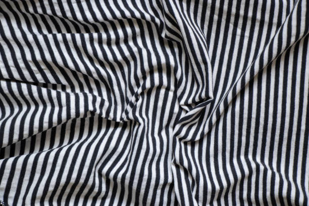 istock striped background black and white crumpled close up 1500404041