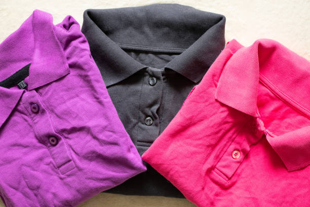 istock polo multicolored rumpled lie on the table close up 1500404046