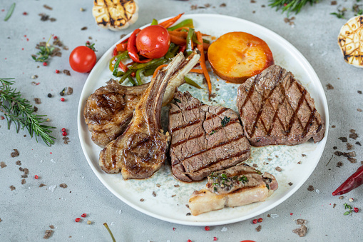 Grilled Lamb, Gastronomy, Turkish Cuisine, Chef's Special, Restaurant Presentation