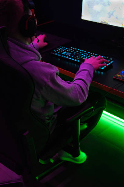 istock Gamer young man plays online 1500416027