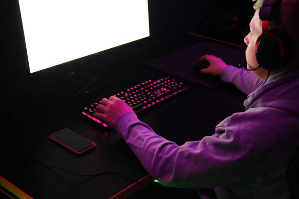 istock Gamer young man plays online 1500416627