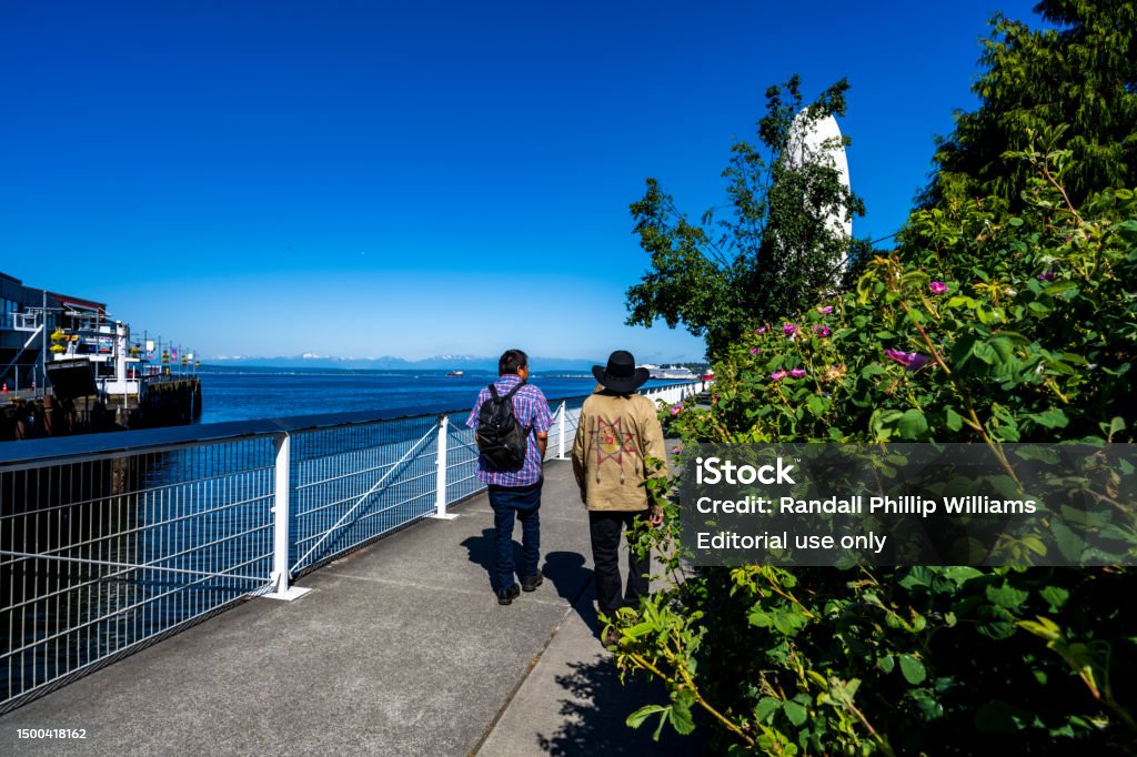 Seattle Pathways Seattle Waterfront Pathway Stock Photo - Download Image Now - Adventure ...