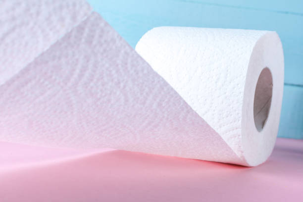 istock Toilet paper roll close up 1500424483