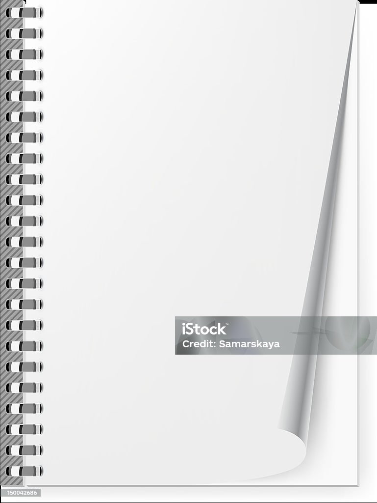 Notebook - Grafika wektorowa royalty-free (Kołonotatnik)