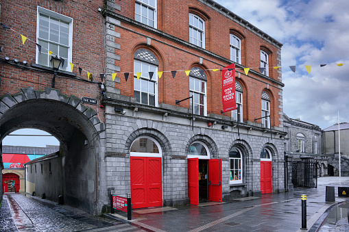 Kilkenny, Ireland - March 23, 2023:  Smithwick's Brewery, a popular visitor attraction in Kilkenny