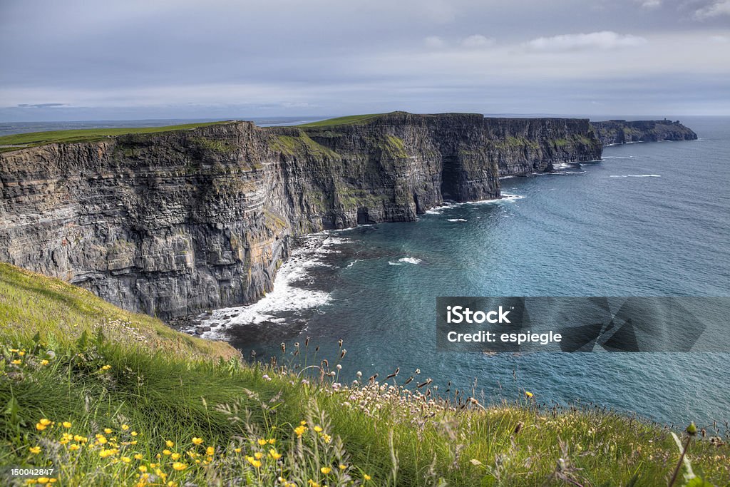 Falésias de Moher, Irlanda - Foto de stock de Falésias de Moher royalty-free