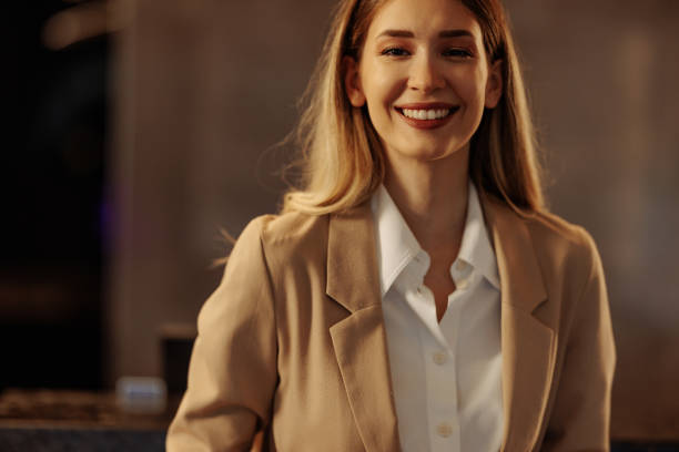 istock Portrait of hotel receptionist 1500431389