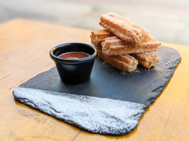 istock Churros with a side of Chocolate Sauce 1500431954