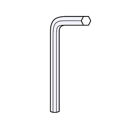 Key Hex Sign Hex Key Tool Stock Illustration - Download Image Now - Hex Wrench, Icon ...
