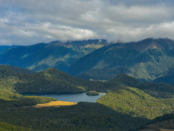istock Lake and mountains scenery 1500436526