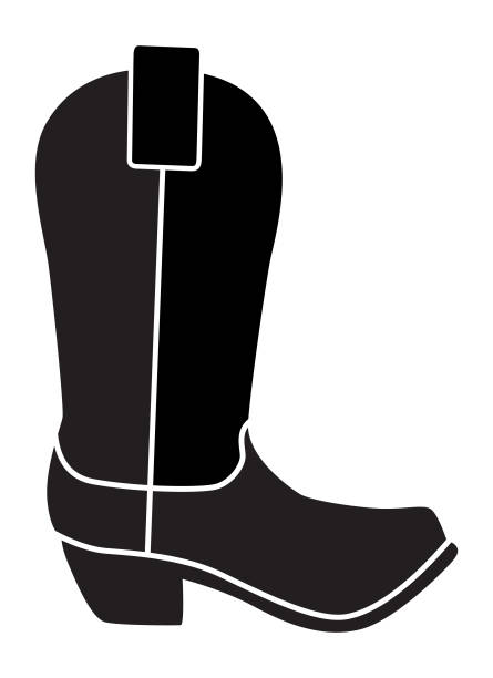 1,300+ Cowboy Boot Design Stock Illustrations, Royalty-Free Vector ...