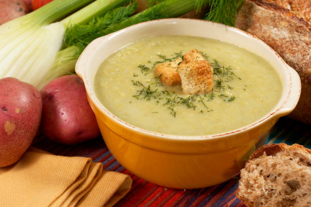 istock A bowl of potato soup. 1500442522