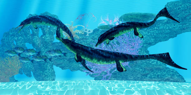istock Cymbospondylus Ichthyosaurs Undersea 1500442614