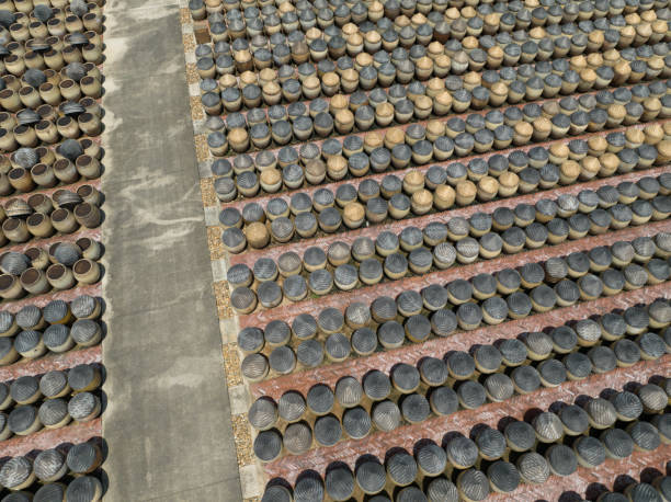 istock Chinese traditional soy sauce brewing process 1500446650