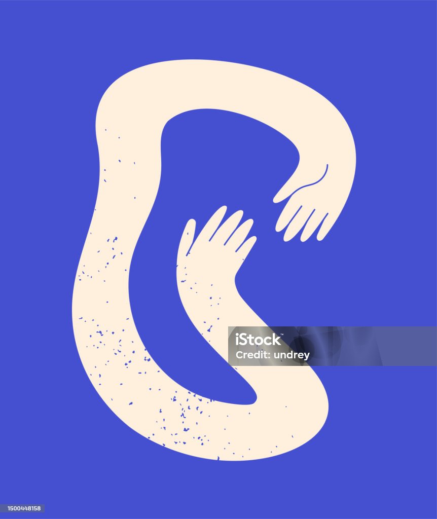 Hand Vector Abstract Abstract Wiggling Gesticulating Hands Vector Stock Illustration ...