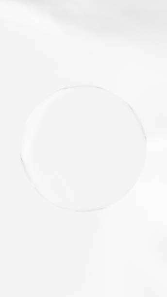 istock 3D Illustration.One transparent sphere on white background. (Vertical) 1500452899