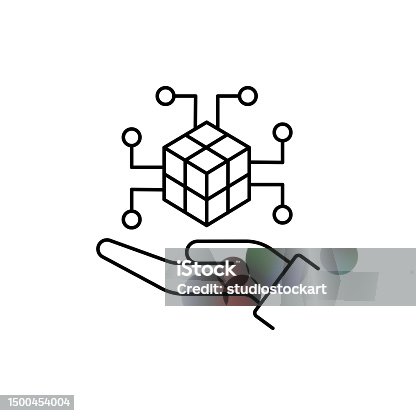 istock Artifical Intelligence Line Icon, Editable Stroke 1500454004