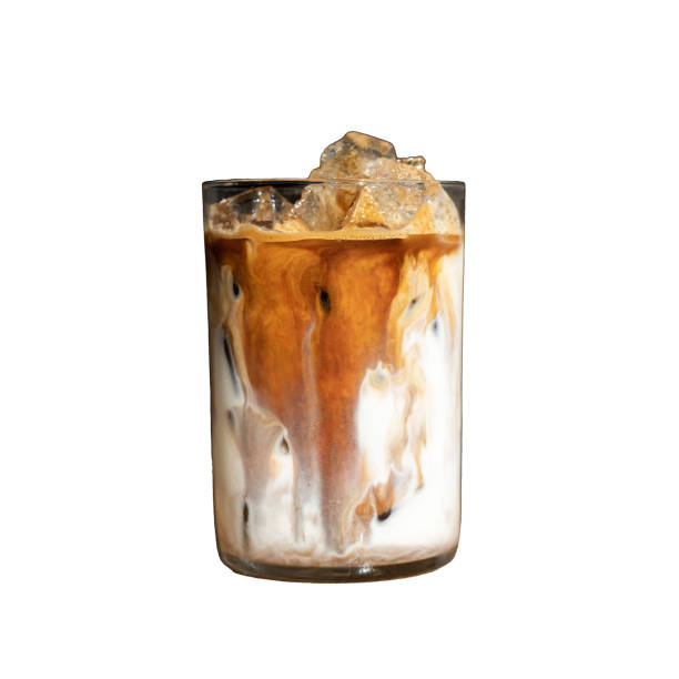 istock Glass of coffee on the table 1500461924