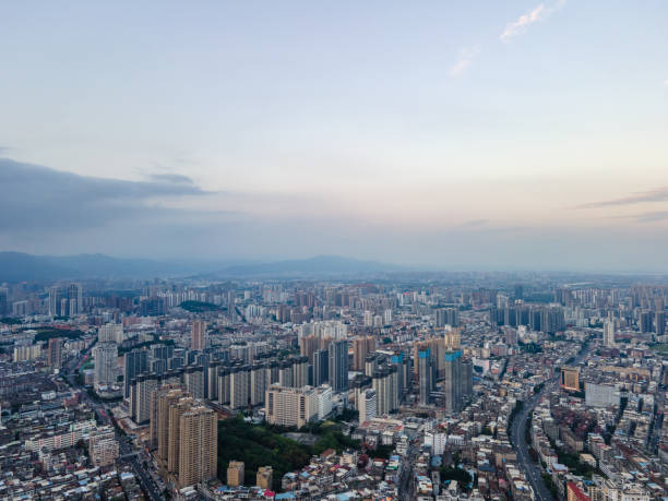 istock A city and streets lined with tall buildings 1500477455