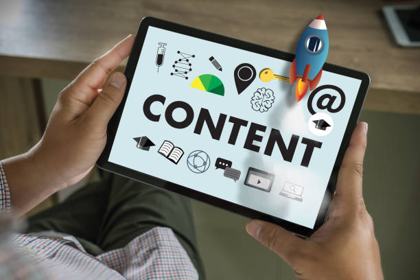 istock content marketing business Content communication Data Blogging Media Publication Information Vision Technology Concept Social Advertising Data Search Man Research SEO 1500481958