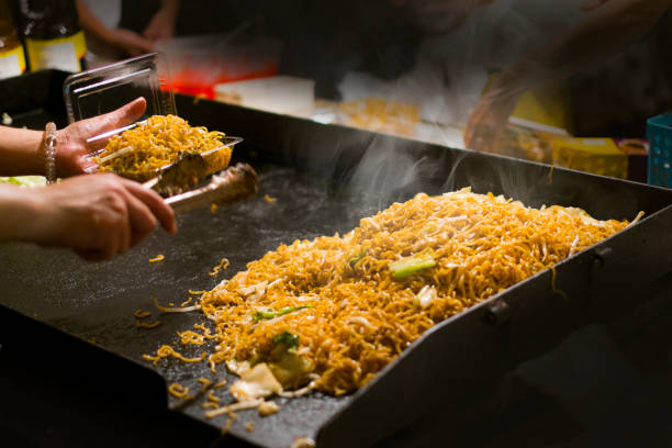 istock Yakisoba from a food stall. 1500482020