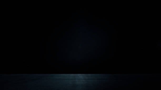 istock Dark street, asphalt abstract dark blue background, empty open dark scene neon light, spotlights The concrete floor and studio room with faint smoke float up the interior texture for display products 1500489939