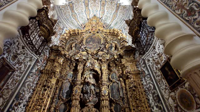 Seville, Spain - The Church Monumental Ensemble of Saint Louis of the French or Iglesia de San Luis de los Franceses