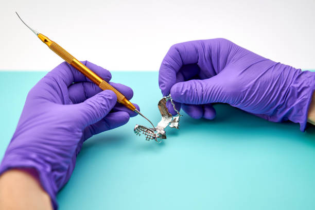 istock Working in a dental prosthesis laboratory 1500498842