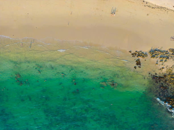 istock Tropical sea white sand beach aerial view summer 1500500176