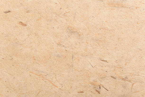 istock Brown mulberry paper texture background 1500507360