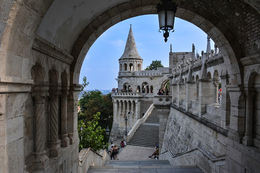 The Halászbástya or Fisherman's Bastion is one of the best known monuments in Budapest, located near the Buda Castle, in the 1st district of Budapest.
