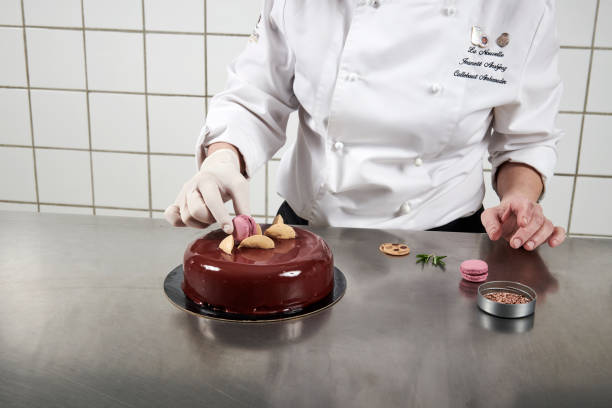 istock Patisserie cake with glaze 1500512823