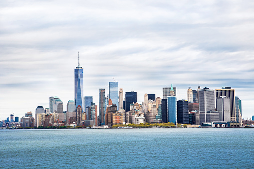 New York City panorama with Manhattan Skyline, USA