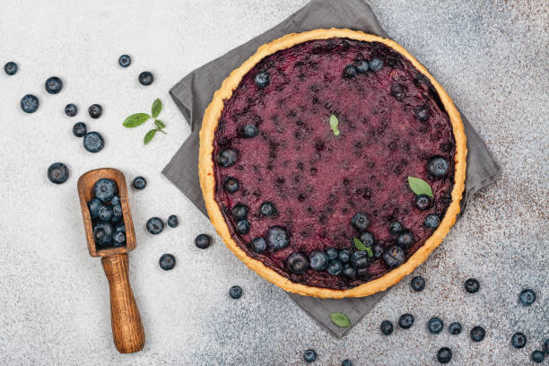 istock Traditional finnish blueberry pie 1500515514