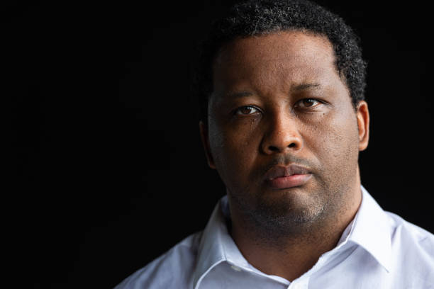 istock Portrait of handsome black man looking at camera 1500516493